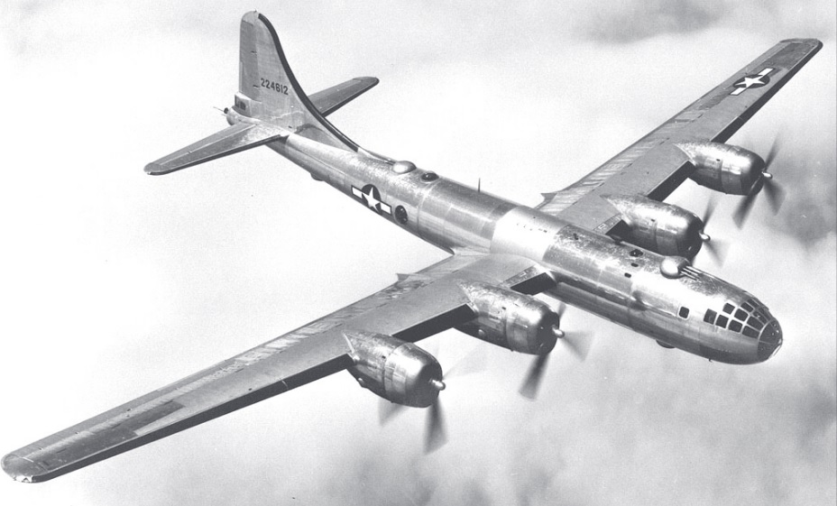 a B-29, desginated as a 'WB-29' -- 'weather plane' -- assigned to gather samples of air around Siberia's borders, actually looking for traces of fallout from Soviet nuclear tests.