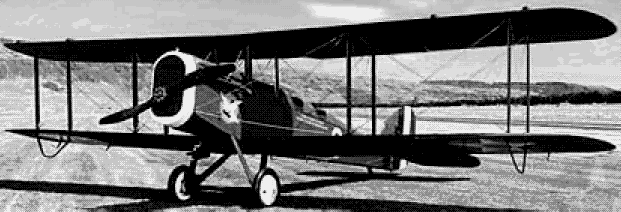 deHavilland DH-4 biplane