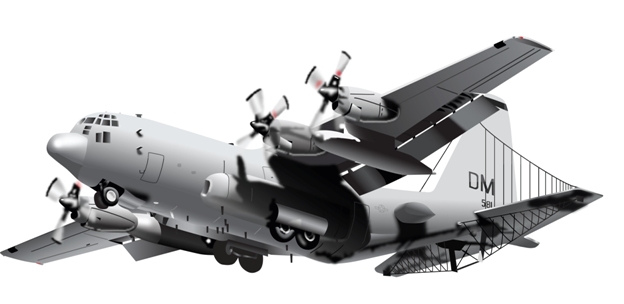 EC-130 Hercules -- electronic reconnaisance variant of the C-130 transport