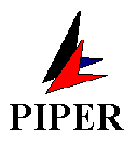 Piper Aircraft, Inc. logo of the 1950's/1960's