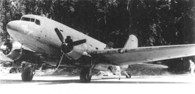 A C-47 in the Phillipines. DoD/USMC photo 108687 
