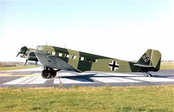 Junkers Ju-52/3m tri-motor.  U.S. Air Force Museum